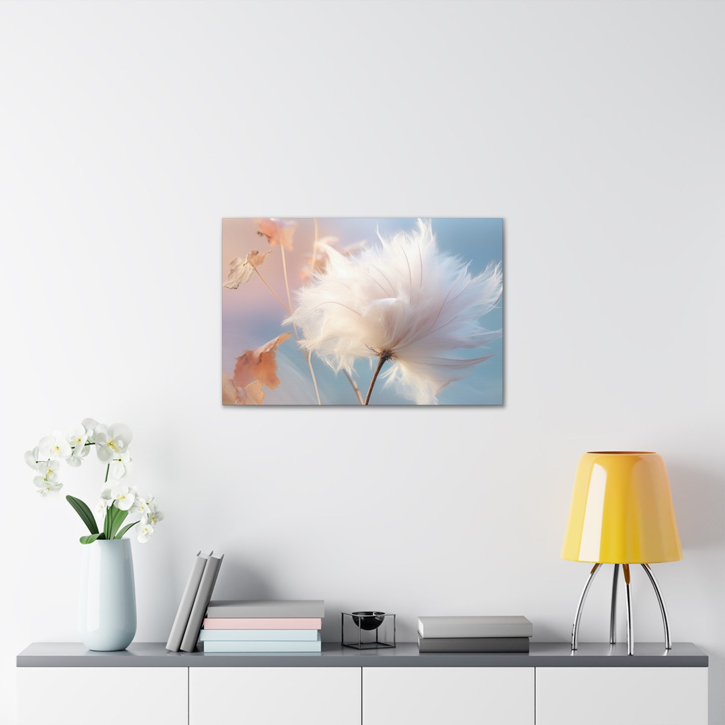 Cotton Dandelion Series 1 Canvas Gallery Wraps