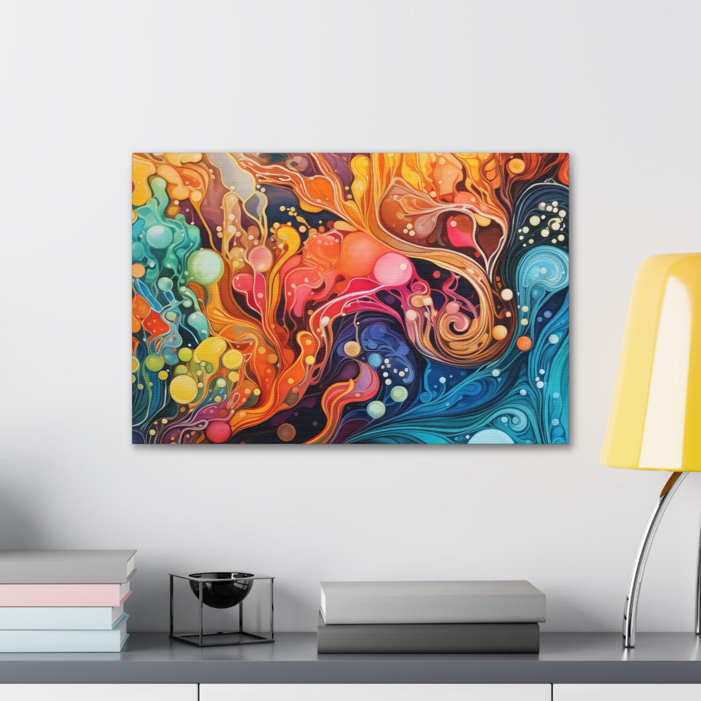 "Color Beneath the Waves Series 1" Canvas Gallery Wraps