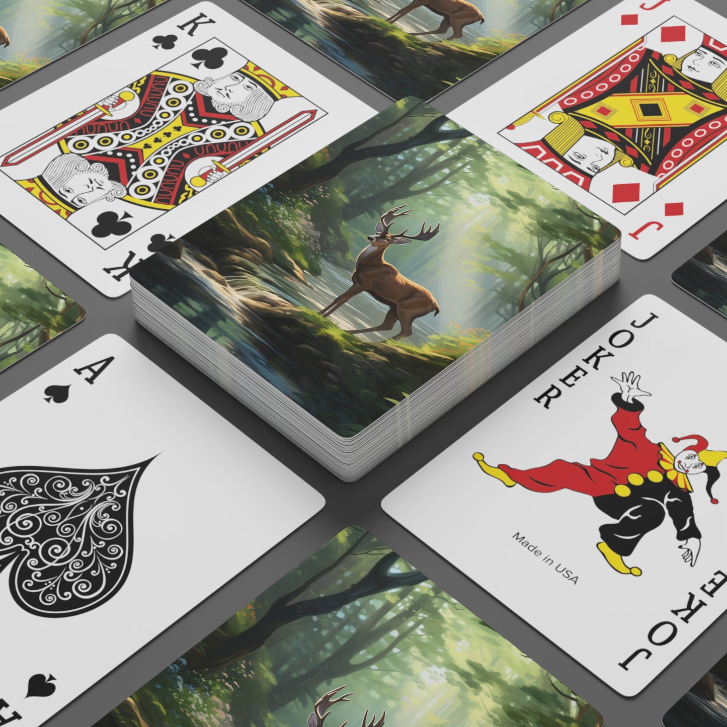 "The Hunter" Poker Cards
