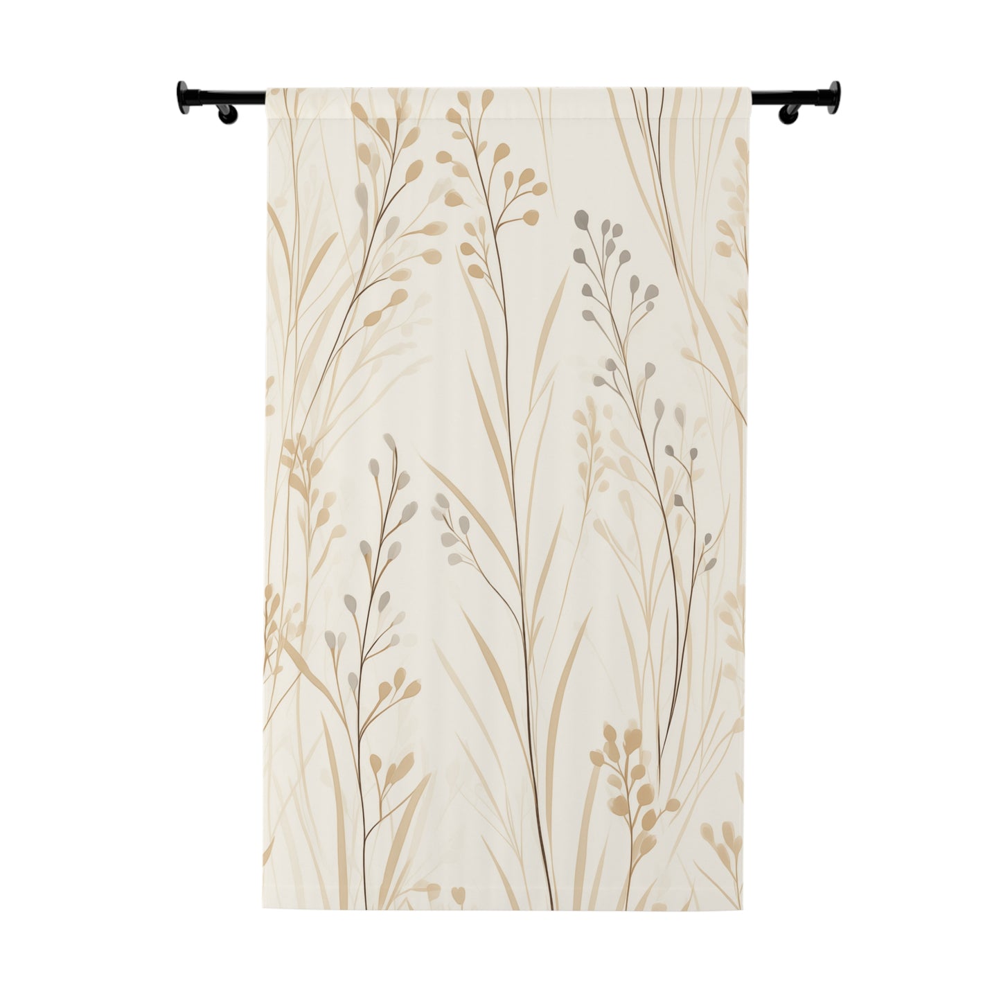 Whispering Leaves Blackout Window Curtains (1 Piece)