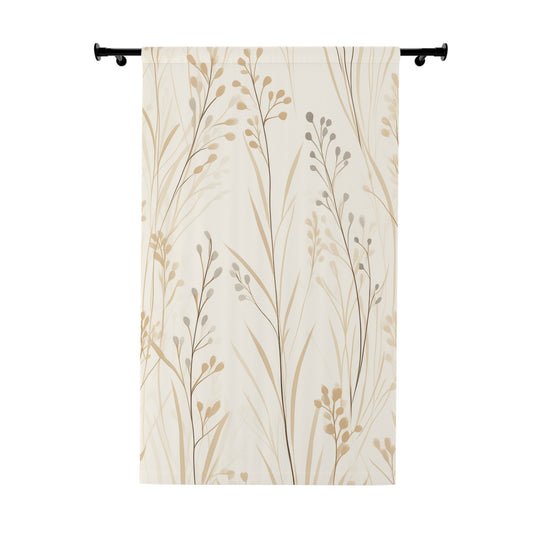 Whispering Leaves Blackout Window Curtains (1 Piece)