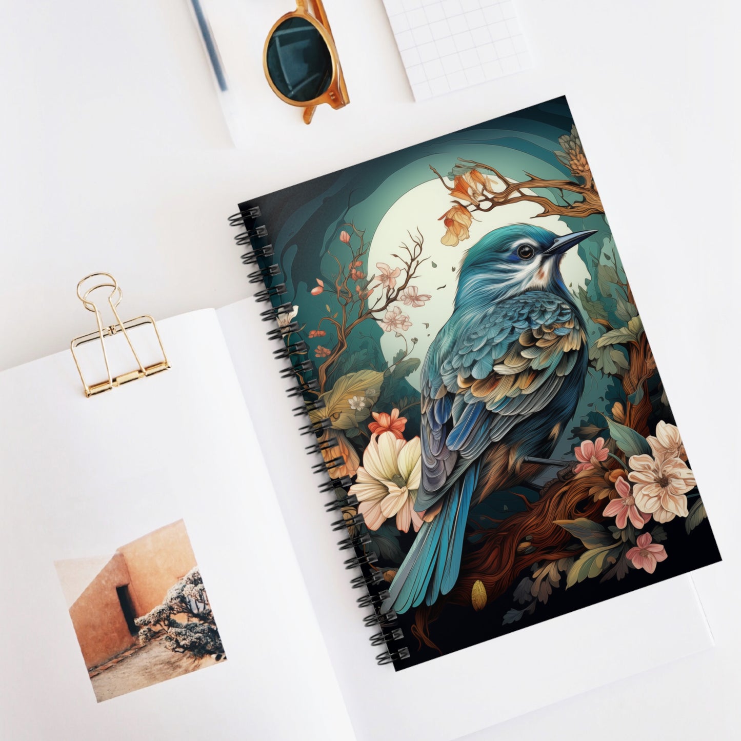 Bluebird Spiral Notebook - Ruled Line