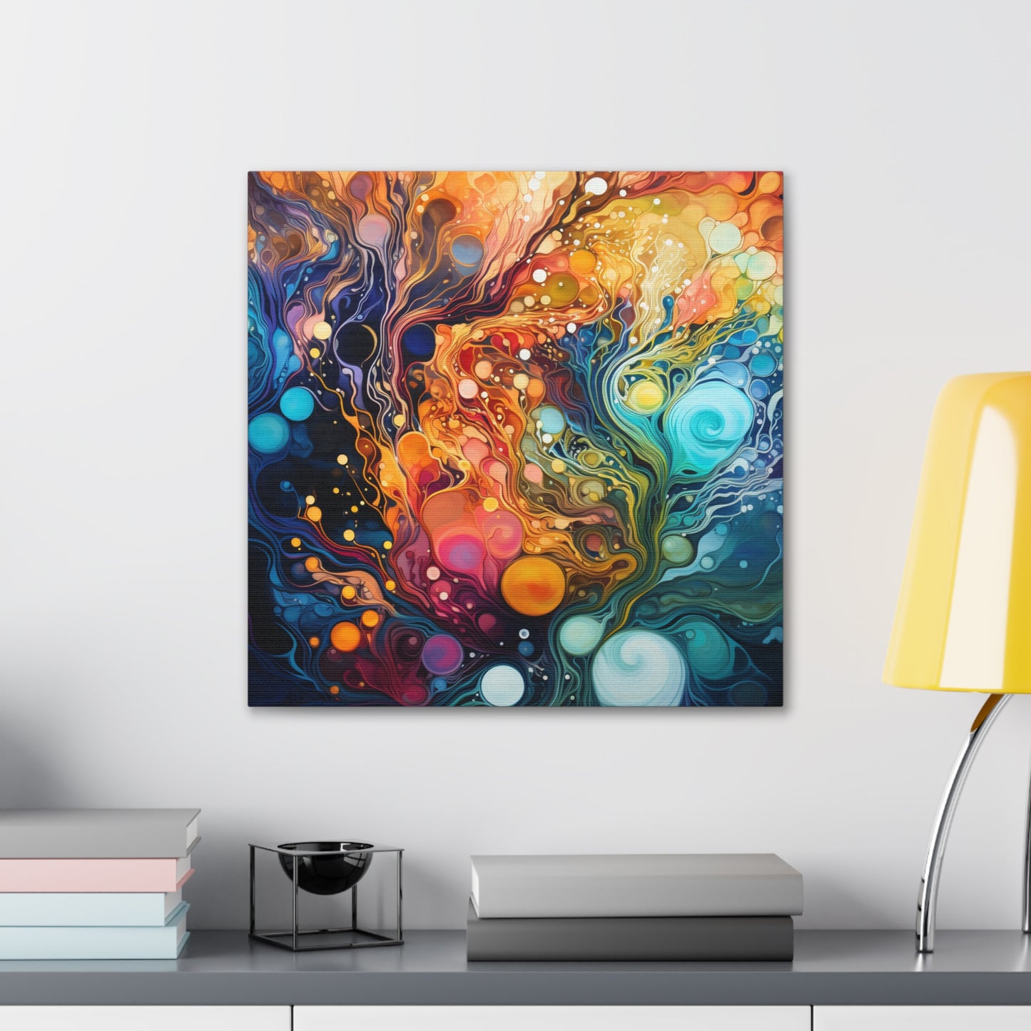 "Color Beneath the Waves Series 2" Canvas Gallery Wraps