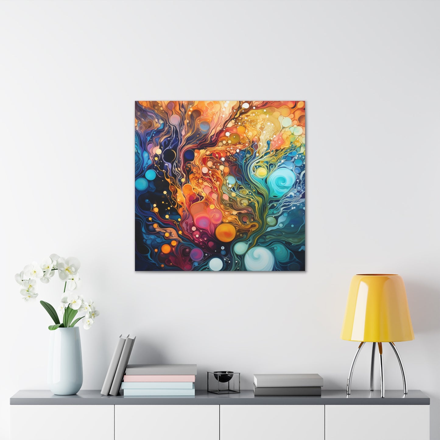 "Color Beneath the Waves Series 2" Canvas Gallery Wraps