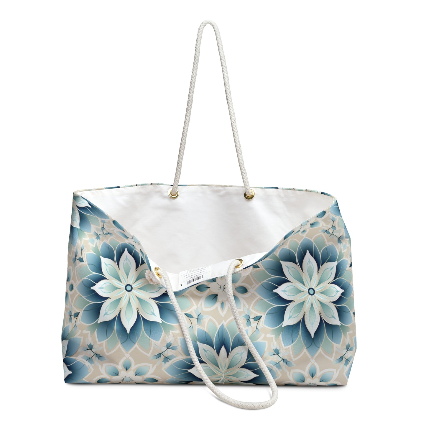 "Blue Lotus" Weekender Bag