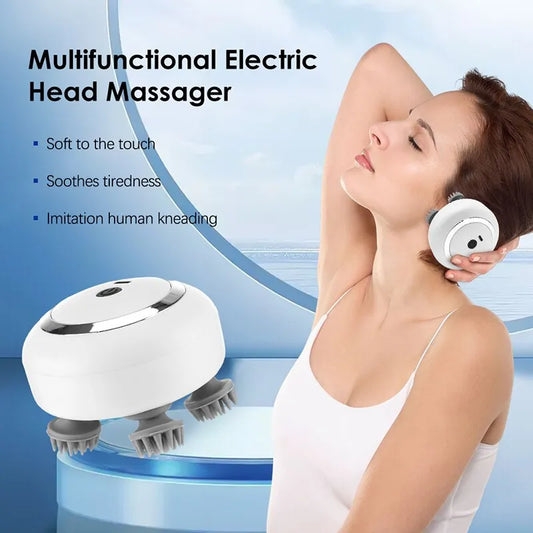 Multi Claw Head Massager Electric Relaxation Deep Tissue Head Scalp Kneading