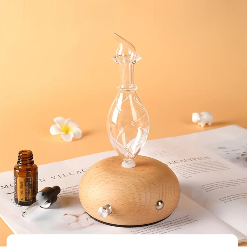 25ml Solid Wood Anhydrous Silent Essential Oil Aroma Diffuser